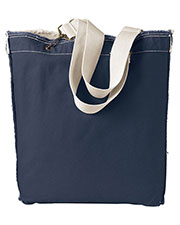 Authentic Pigment 1906 Unisex 14 Oz Rawedge Tote at GotApparel