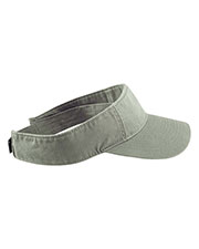 Authentic Pigment 1915 Unisex Direct-Dyed Twill Visor at GotApparel