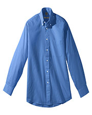 Edwards 1975 Men Pinpoint Adjustable Cuff Long-Sleeves Oxford Shirt at GotApparel