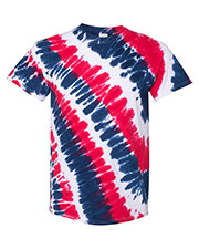 Dyenomite 200TL Men Tilt Tie-Dyed T-Shirt at GotApparel