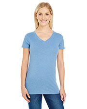 Threadfast Apparel 208B Women 4.3 oz Vintage Dye Short-Sleeve V-Neck T-Shirt at GotApparel