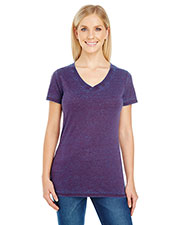 Threadfast Apparel 215B Women 4.3 oz Cross Dye Short-Sleeve V-Neck T-Shirt at GotApparel