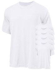 Jerzees 21B Boys 5.3 Oz. 100% Polyester Sport With Moisture Wicking T-Shirt 6-Pack at GotApparel
