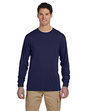 Jerzees 21ML Men 5.3 Oz. 100% Polyester Sport With Moisture Wicking Long-Sleeve T-Shirt at GotApparel