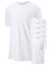 Jerzees 21M Men 5.3 Oz. 100% Polyester Sport With Moisture Wicking T-Shirt 6-Pack at GotApparel