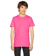 Custom Embroidered American Apparel 2201W Youth 4.3 oz. Fine Jersey Short-Sleeve T-Shirt at GotApparel