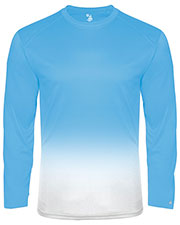 Badger 220400 Boys Ombre Long Sleeve Youth Tee at GotApparel