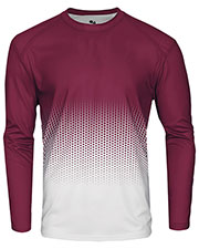 Badger 222400 Boys Hex 2.0 Youth Long Sleeve Tee at GotApparel