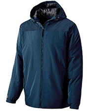 Holloway 229017 Men Polyester Full Zip Bionic Hooded Jacket at GotApparel