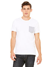 Bella + Canvas 3021 Men Short-Sleeve Pocket T-Shirt at GotApparel