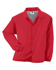 Augusta 3100 Men Lined Nylon Coachs Jacket at GotApparel