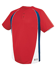 Augusta 312121 Boys Youth Ace Two-Button Jersey at GotApparel
