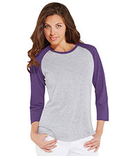LAT 3530 Women Fine Jersey Baseball Tee at GotApparel