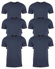 Next Level 3600 Men Premium Fitted Short-Sleeve Crew 6-Pack at GotApparel