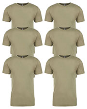 Next Level 3600 Men Premium Fitted Short-Sleeve Crew 6-Pack at GotApparel