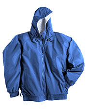 Tri-Mountain 3600 Men BayWatch Nylon Hooded Jacket With Jersey Lining at GotApparel