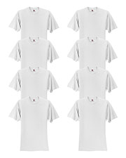 Fruit Of The Loom 3931 Men 5 Oz. 100% Heavy Cotton Hd T-Shirt 8-Pack at GotApparel