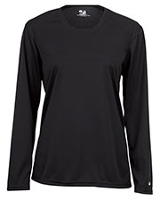 Badger Sportswear 4164 Women Comfort Long-Sleeve T-Shirt at GotApparel