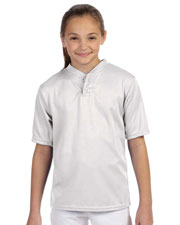 Augusta 427 Boys Wicking 2-Button Jersey at GotApparel