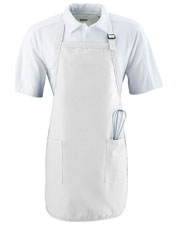 Augusta 4350 Unisex Full Length Apron With Pockets at GotApparel