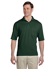 Jerzees 436P Men 50/50 Jersey Pocket Polo With Spotshield at GotApparel
