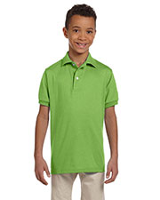 Jerzees 437Y Boys 50/50 Jersey Polo With Spotshield at GotApparel
