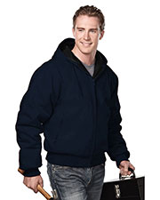 Tri-Mountain 4600 Men Timberline Hooded Work Jacket With Quilted Lining at GotApparel