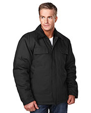 Tri-Mountain 4900 Men Canyon Work Jacket With Quilted Lining at GotApparel