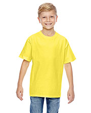 Hanes 498Y Boys 4.5 Oz. 100% Ringspun Cotton Nano-T  T-Shirt at GotApparel