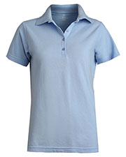 Edwards 5500 Women Short-Sleeve Pique Polo Shirt at GotApparel