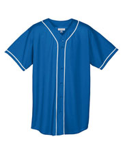 Augusta 594 Boys Wicking Mesh Braided Trim Jersey at GotApparel