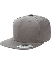 Yupoong 6089 Unisex 6-Panel Structured Flat Visor Classic Snapback at GotApparel