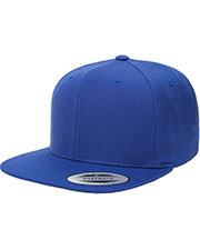 Yupoong 6089 Unisex 6-Panel Structured Flat Visor Classic Snapback at GotApparel