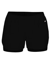 Badger 615000 Women Double Up Ladies Short at GotApparel