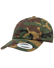 Yupoong 6245CM Men Low-Profile Cotton Twill Dad Cap at GotApparel