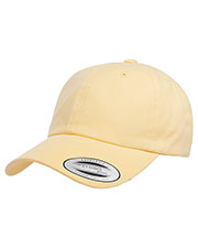 Yupoong 6245PT Men Peached Cotton Twill Dad Cap at GotApparel