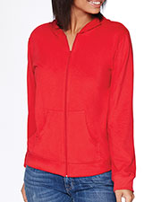 Next Level 6491 Adult Unisex Sueded Full-Zip Hoody at GotApparel