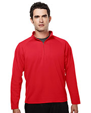 TM Performance 655 Men's Ultracool Pique 1/4-Zip Pullover Shirt at GotApparel