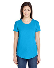 Anvil 6750L Women Tri-Blend Scoop Neck T-Shirt at GotApparel