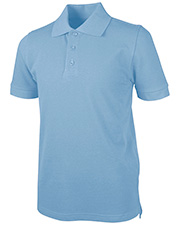Real School Uniforms 68112 Girls S/S Pique Polo   at GotApparel