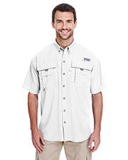 Custom Embroidered Columbia 7047 Men 3 oz Bahama II Short-Sleeve Shirt at GotApparel
