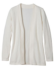 Edwards 7056 Women Long-Sleeve Hemmed Cuff Open Front Cardigan Sweater at GotApparel