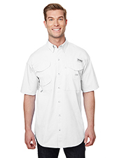 Custom Embroidered Columbia 7130 Men 3.8 oz Bonehead Short-Sleeve Shirt at GotApparel