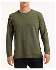 Anvil 73000 Unisex Light Terry Crew at GotApparel Anvil 73000 Unisex Light Terry Crew at GotApparel