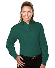 Tri-Mountain 762 Women Specialist Stain-Resistant Twill Shirt at GotApparel