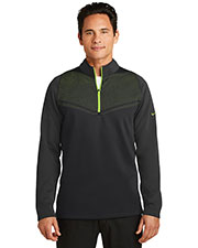 Nike 779803 Men 10.2 oz Therma-FIT Hypervis 1/2-Zip Cover-Up at GotApparel