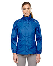 Core 365 78185 Women Climate Seam-Sealed Lightweight Variegated Ripstop Jacket at GotApparel