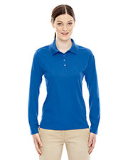 Core 365 78192 Women Pinnacle Performance Long-Sleeve Pique Polo at GotApparel