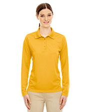 Core 365 78192 Women Pinnacle Performance Long-Sleeve Pique Polo at GotApparel