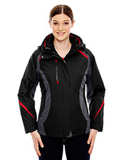 North End 78195 Women Height 3-in-1 Jacket with Insulated Liner at GotApparel